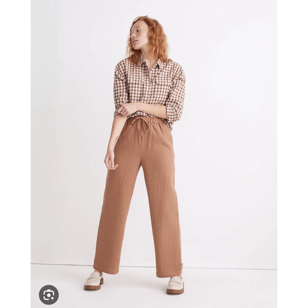 Madewell Jacquard Pull on Pant